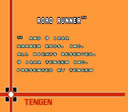 Road Runner screenshot 3 for NES